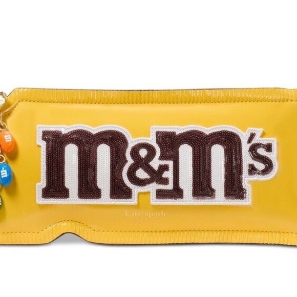 M&M x Kate Spade M&M's Candy 3D Embellished Crossbody Bag Novelty Purse - Picture 2 of 4